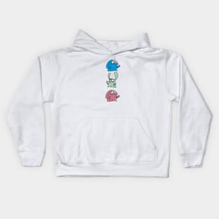 Monster tower Kids Hoodie